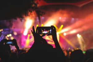 Capturing live music performance on phone